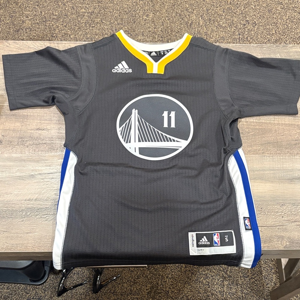Adidas Kids Klay Thompson Warriors Basketball Jersey